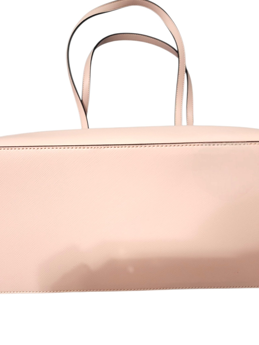 KATE SPADE NY Dana Rose Smoke Leather Large Tote Bag - Picture 13 of 16